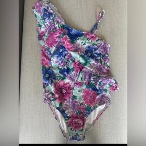 Janie and Jack Floral Swim Suit